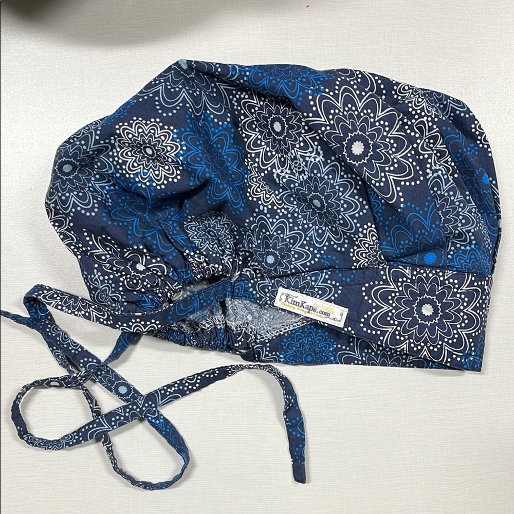 Kimkaps tie string Scrub Cap